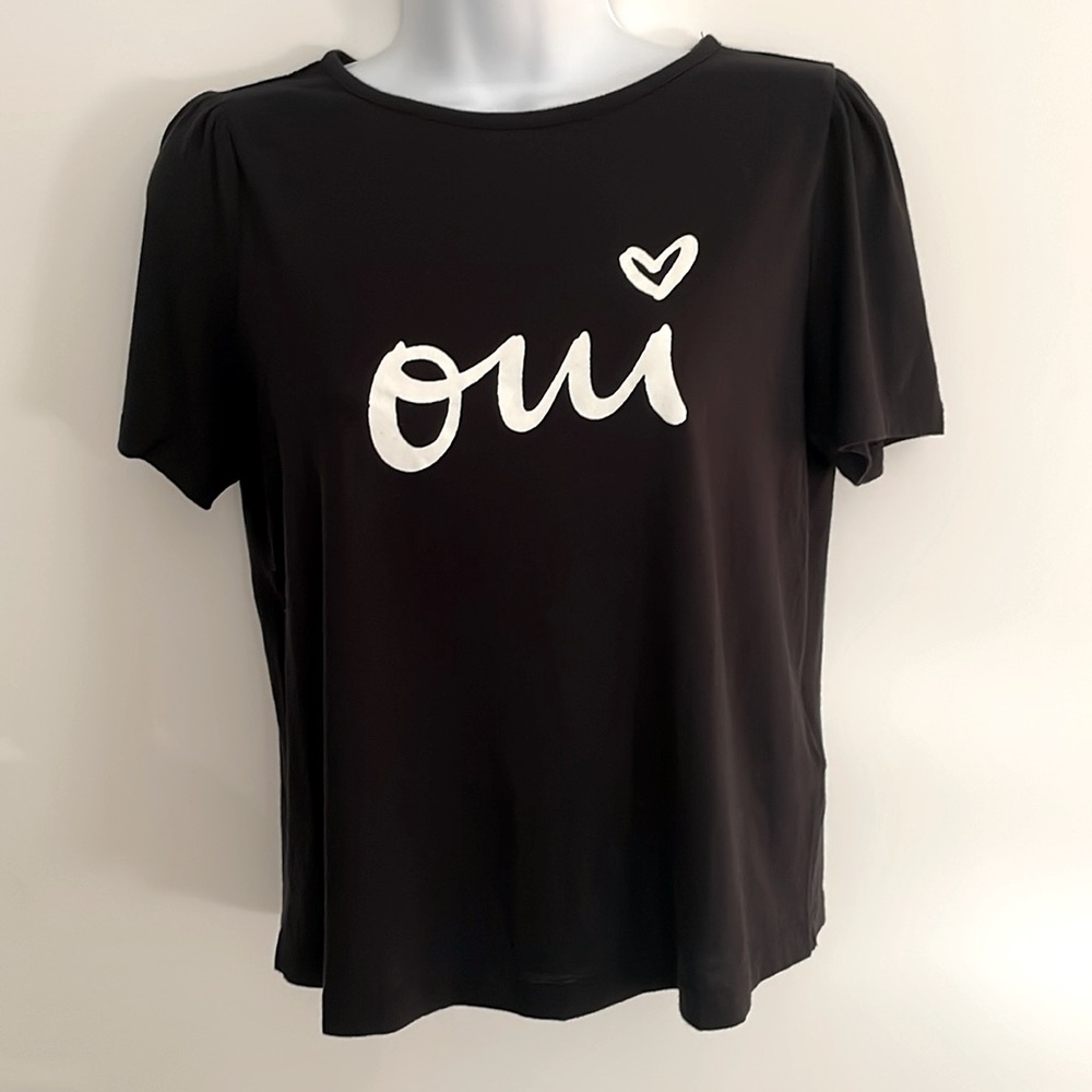 Kera Hill x Anthropologie Oui T-shirt